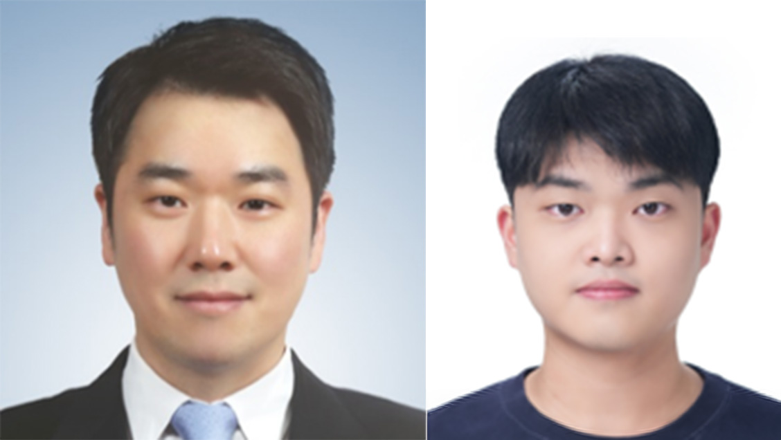바이오-로봇시스템공학과 차재민 지도교수와 강우영 바이오-로봇시스템공학과 연구원
