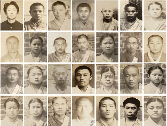 이번 포상신청한 지사들의 서대문형무소 투옥 사진 (맨 위 좌측부터) 강재성 김복일 김순이 김양선 김환옥 남궁전구 민인숙 민태복 박순임 박시병 서동화 심재순 어수갑 이경래 이능종 이정남 이춘영 전보현 정갑복 지산봉 차양순 채정희 최광순 하세창 한창희 한태영 허차길 황영임