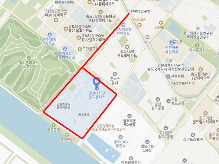 자율구행 구간 지도