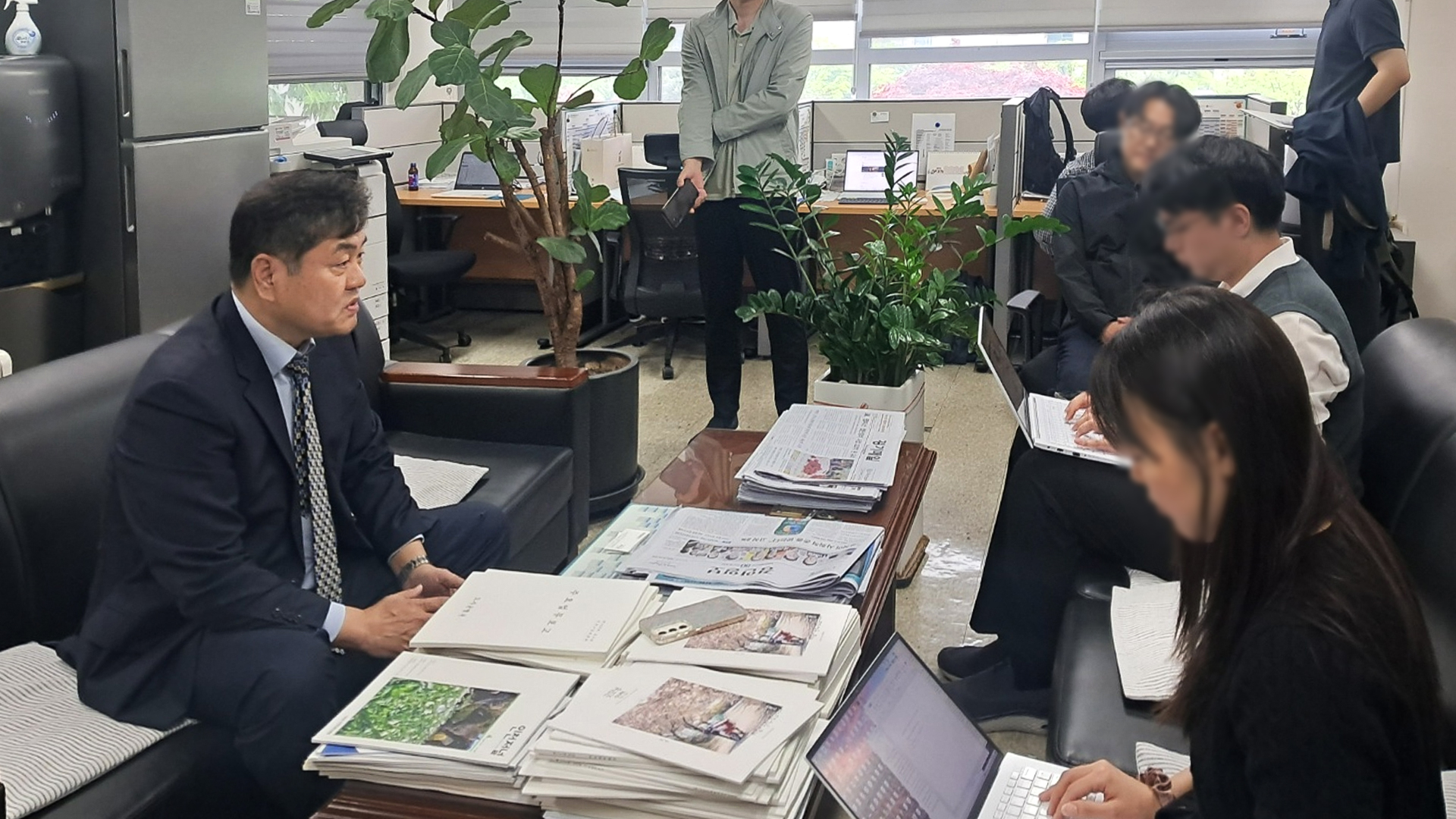 이인재 신임총장 기자간담회