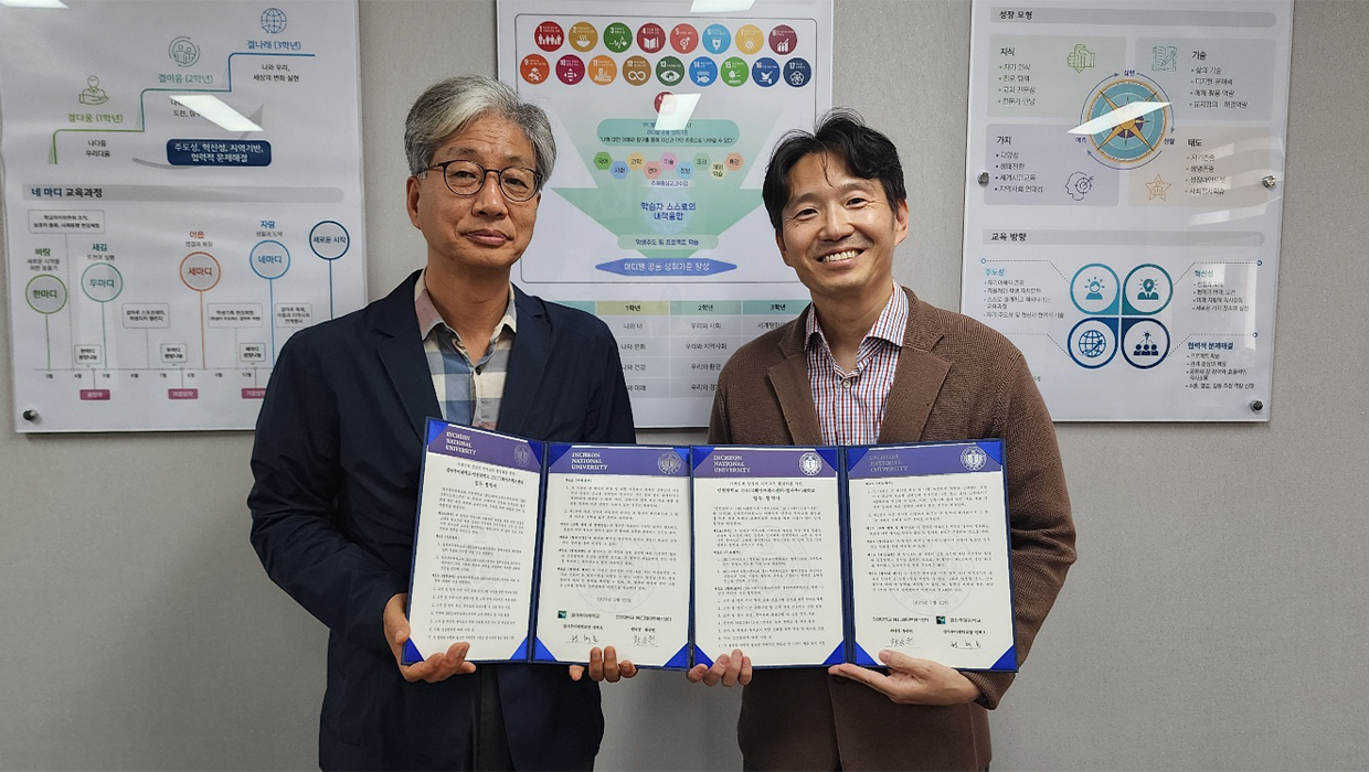 INU Great Books Center at Incheon National University Signs MOU with Gyeolmaru Future School in Incheon