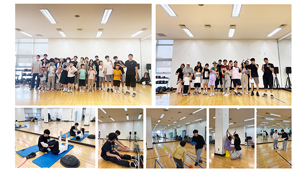 발달장애 아동 프로그램 단체사진