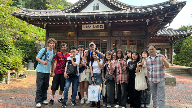 무역학부 'AI활용 MICE기획 전문가 양성 과정' 단체사진