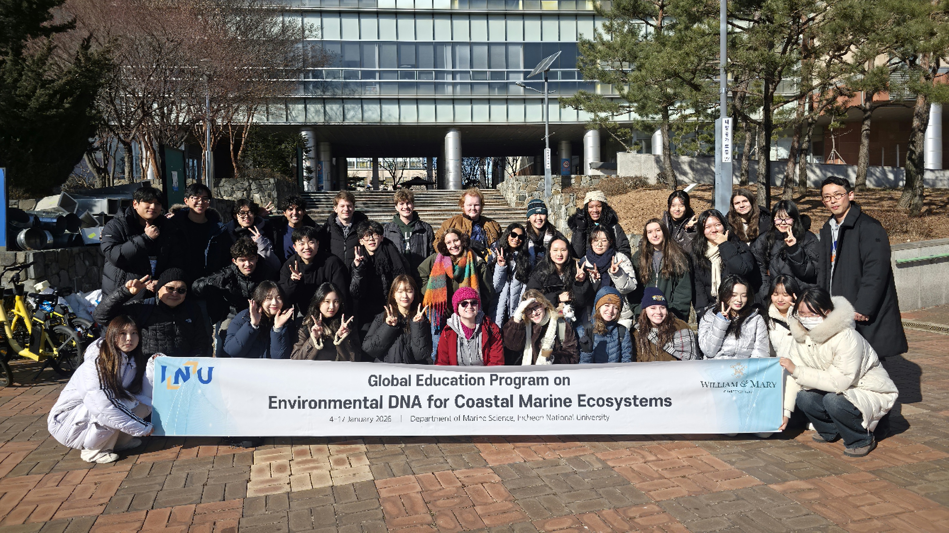 인천대·미국 William & Mary, ‘Global eDNA Class’ 운영