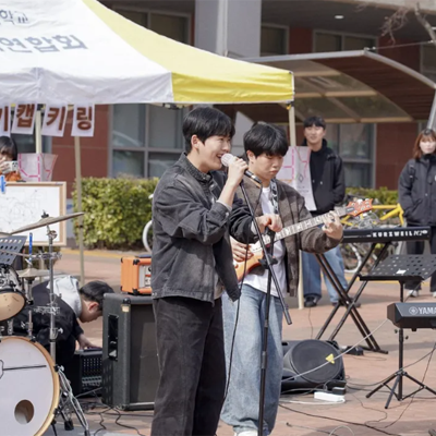 동아리의 홍보의 날 스케치