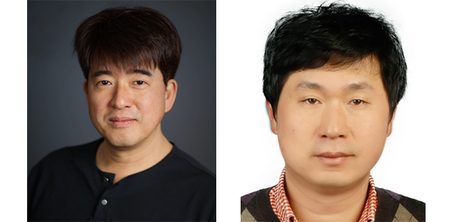 (왼쪽부터) 전기공학과 김준동 교수, 윤주형 교수
