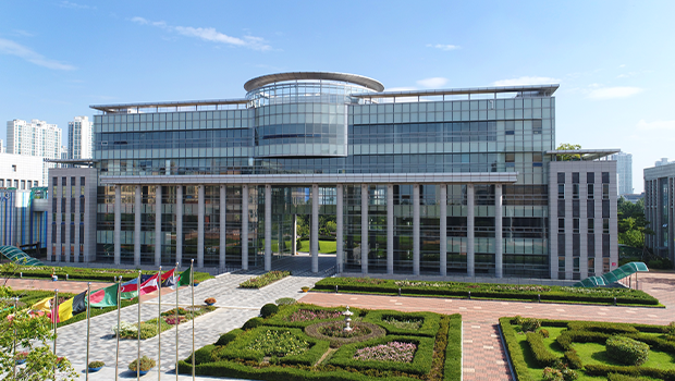 인천대학교 대학본부 전경