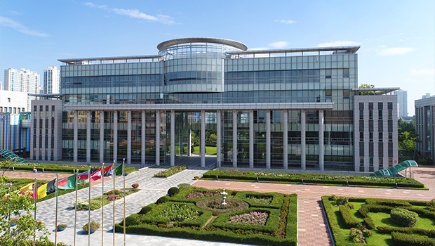 인천대학교 대학본부 전경