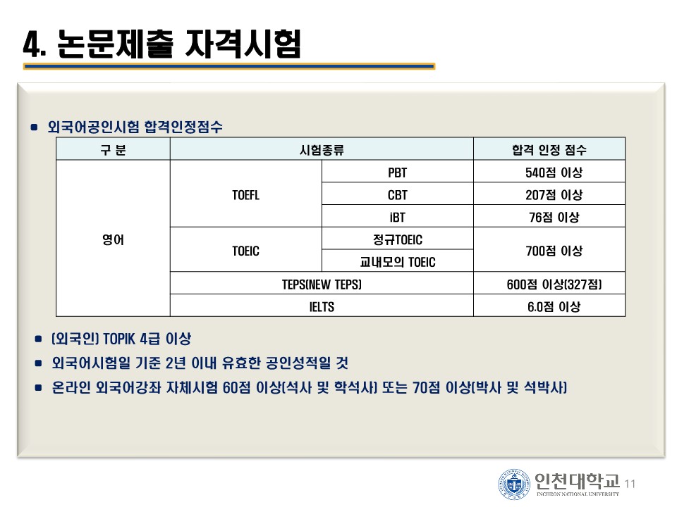 안내책자