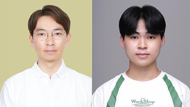 국립 인천대학교 문헌정보학과 신정엽 교수와 강성민