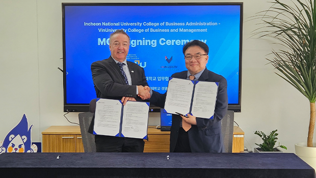 국립인천대학교 경영대학&ndash;베트남 Vin University, 글로벌 교육&middot;연구 협력 MOU 체결