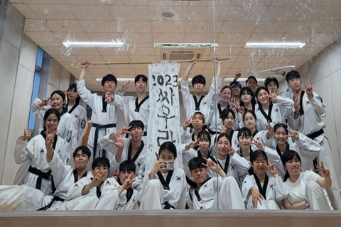 태권도부 싸우라비 활동사진 1